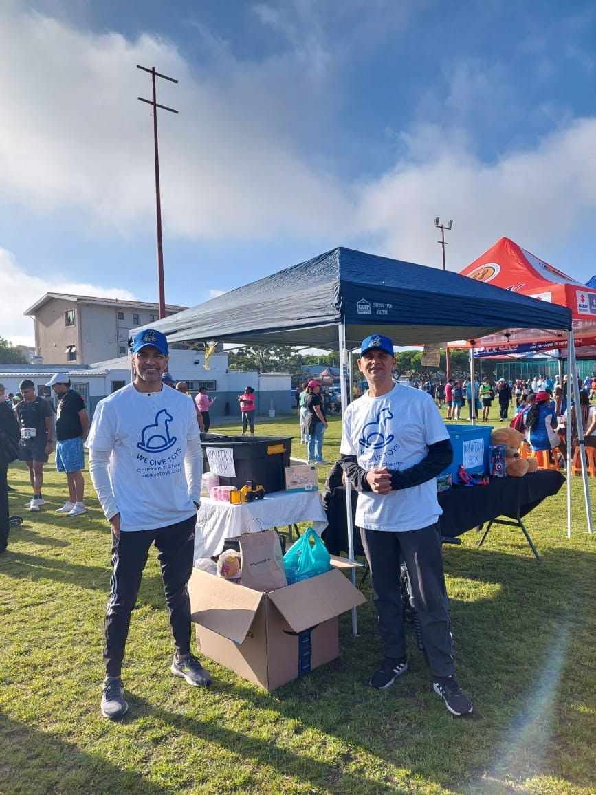 We Give Toys founders at the Toy Run